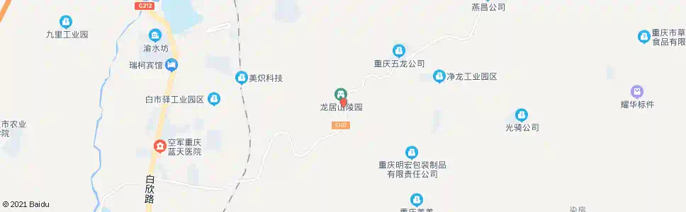 重庆龙居山_公交站地图_重庆公交_妙搜公交查询2025