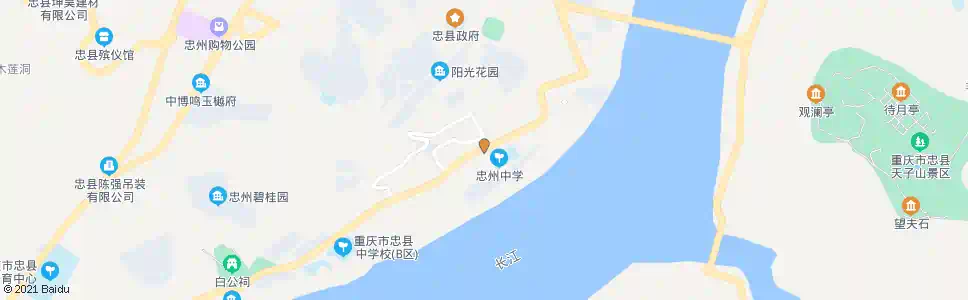 重庆忠县实验小学_公交站地图_重庆公交_妙搜公交查询2025