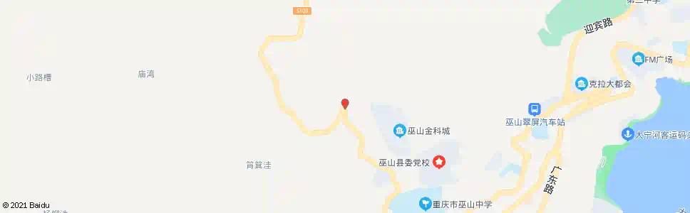 重庆新农山庄_公交站地图_重庆公交_妙搜公交查询2025