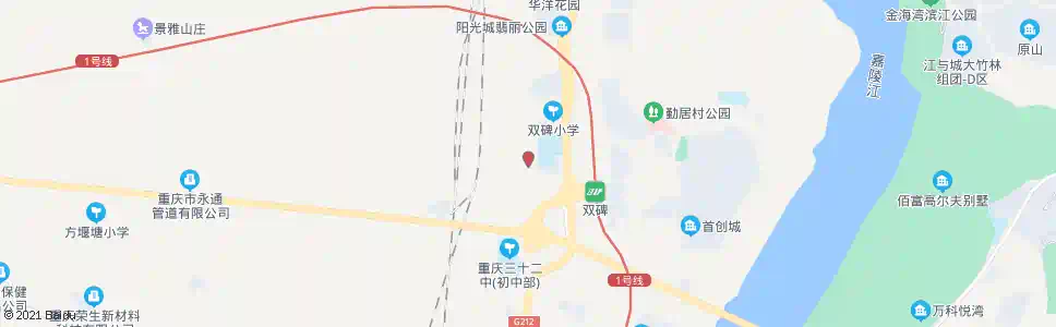 重庆永烁厂_公交站地图_重庆公交_妙搜公交查询2025