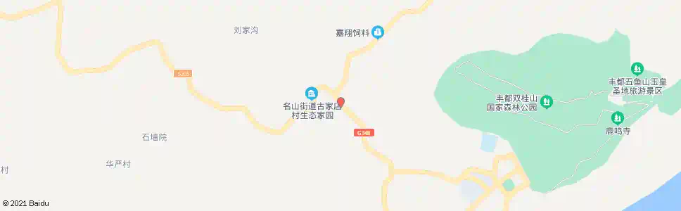 重庆古家店_公交站地图_重庆公交_妙搜公交查询2025