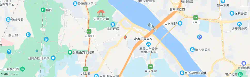 重庆三陵大厦_公交站地图_重庆公交_妙搜公交查询2025
