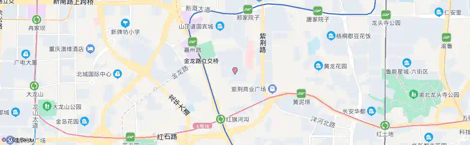 重庆汇景台_公交站地图_重庆公交_妙搜公交查询2025