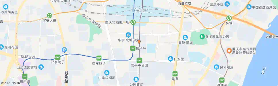 重庆天宫大道_公交站地图_重庆公交_妙搜公交查询2025