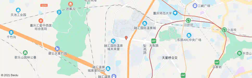 重庆槽房_公交站地图_重庆公交_妙搜公交查询2025