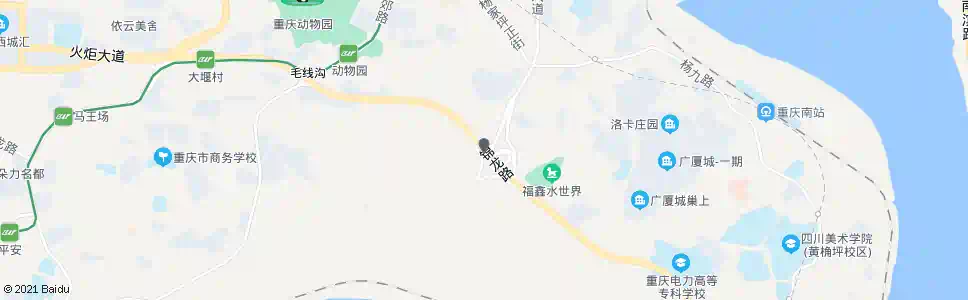 重庆中铁八局_公交站地图_重庆公交_妙搜公交查询2025