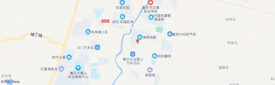 重庆兴旺正街_公交站地图_重庆公交_妙搜公交查询2025