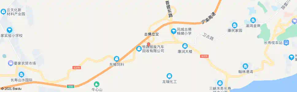 重庆古佛砖厂_公交站地图_重庆公交_妙搜公交查询2025