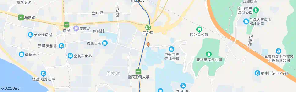 重庆广黔路口_公交站地图_重庆公交_妙搜公交查询2025