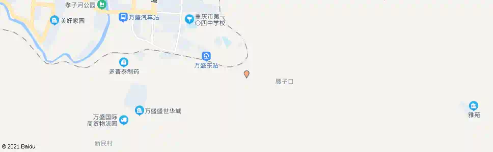 重庆干堰沟_公交站地图_重庆公交_妙搜公交查询2025