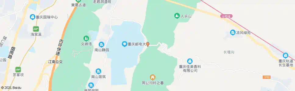 重庆凉风垭_公交站地图_重庆公交_妙搜公交查询2025