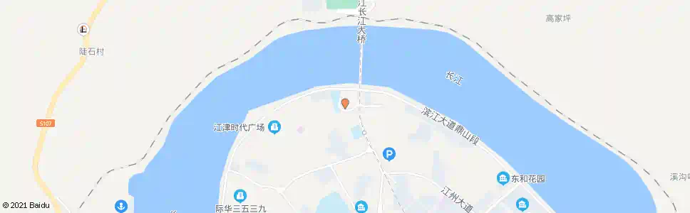 重庆几江街道办事处_公交站地图_重庆公交_妙搜公交查询2025