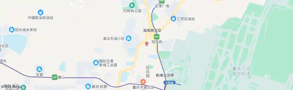 重庆双凤路(规划局)_公交站地图_重庆公交_妙搜公交查询2025