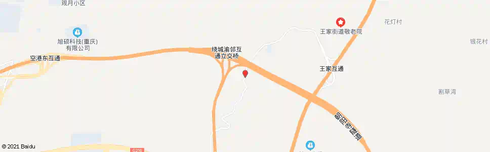 重庆荣华_公交站地图_重庆公交_妙搜公交查询2025
