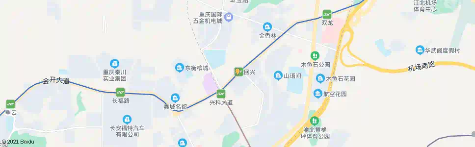 重庆轨道回兴站_公交站地图_重庆公交_妙搜公交查询2025