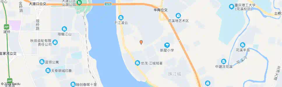 重庆华陶厂_公交站地图_重庆公交_妙搜公交查询2025