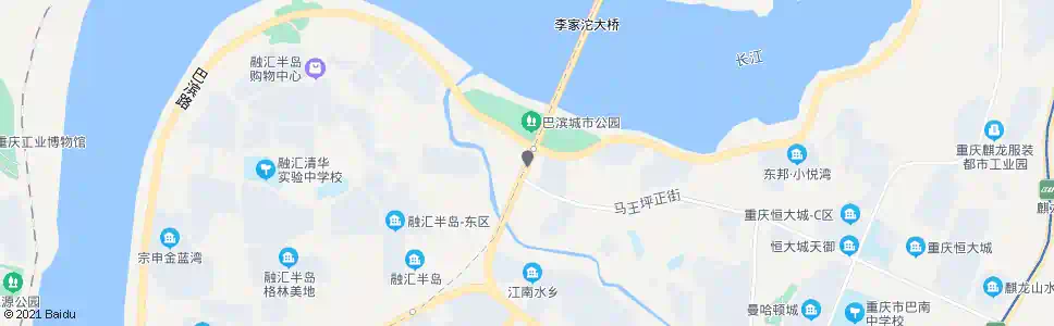重庆李家沱南桥头_公交站地图_重庆公交_妙搜公交查询2025