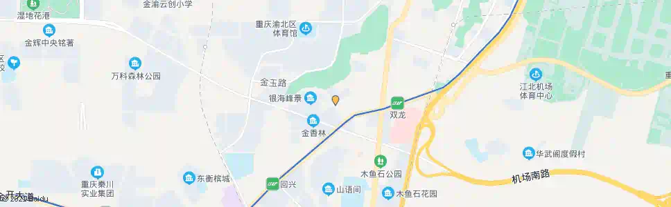 重庆银海峰景(小区)_公交站地图_重庆公交_妙搜公交查询2025