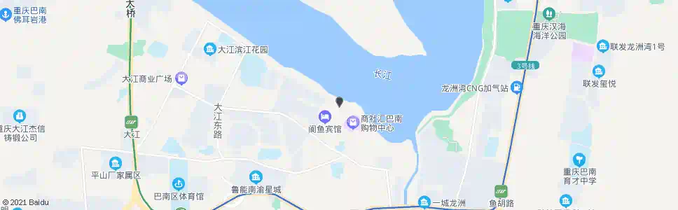 重庆鱼洞车渡码头_公交站地图_重庆公交_妙搜公交查询2025