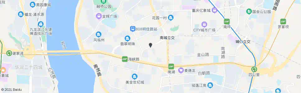 重庆五小区_公交站地图_重庆公交_妙搜公交查询2025