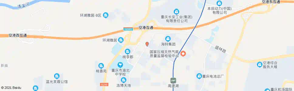 重庆长空路北段_公交站地图_重庆公交_妙搜公交查询2025