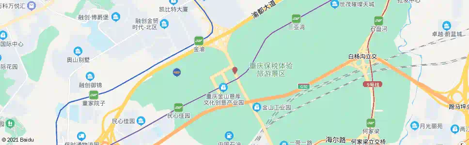 重庆出口加工区_公交站地图_重庆公交_妙搜公交查询2025