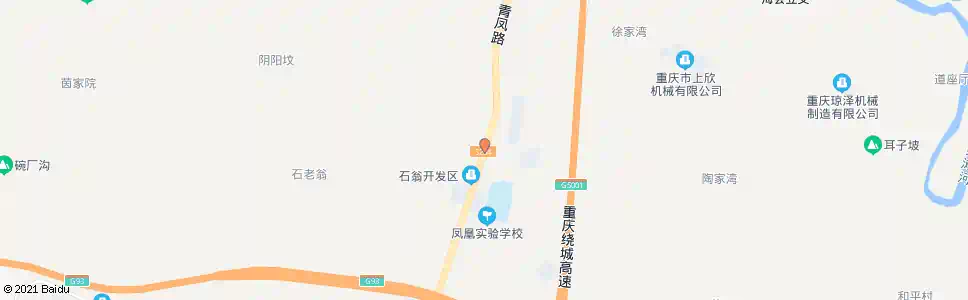 重庆青凤路_公交站地图_重庆公交_妙搜公交查询2025