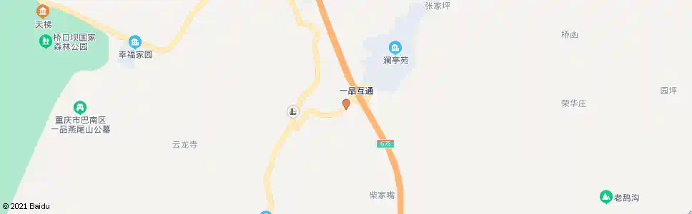 重庆一品收费站_公交站地图_重庆公交_妙搜公交查询2025