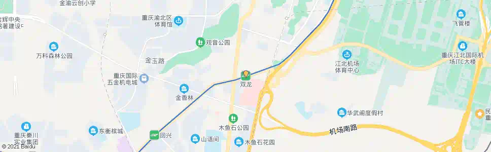 重庆双龙站_公交站地图_重庆公交_妙搜公交查询2025