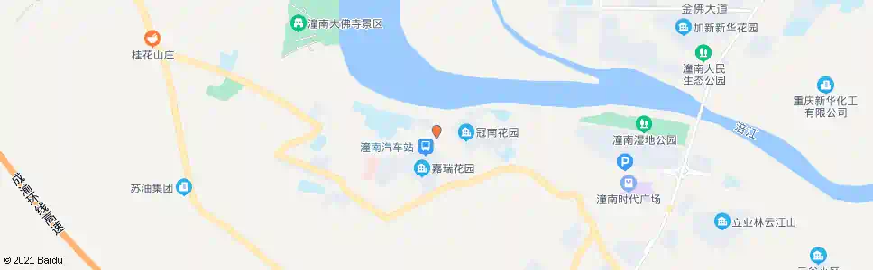重庆潼南同济医院_公交站地图_重庆公交_妙搜公交查询2025