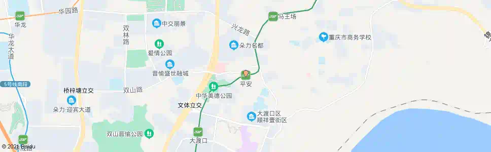 重庆平安站_公交站地图_重庆公交_妙搜公交查询2025