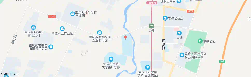 重庆中科院重庆研究院_公交站地图_重庆公交_妙搜公交查询2025