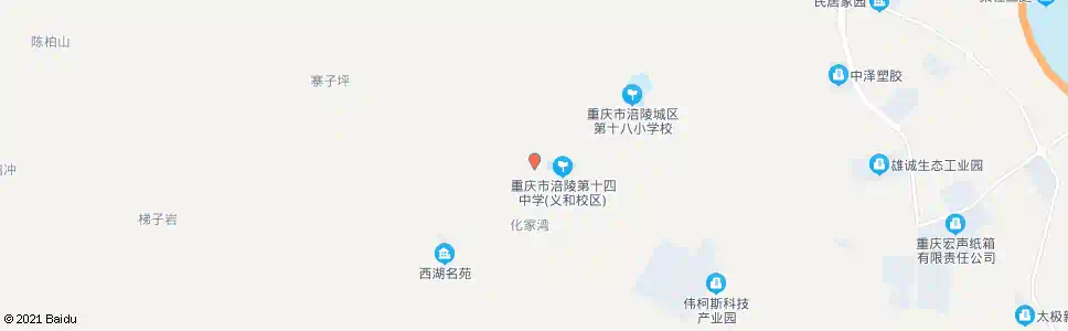 重庆江龙中学_公交站地图_重庆公交_妙搜公交查询2025