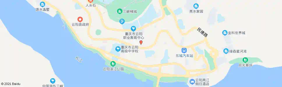 重庆白云路二巷_公交站地图_重庆公交_妙搜公交查询2025