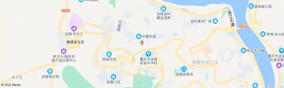 重庆轻纺小区_公交站地图_重庆公交_妙搜公交查询2025