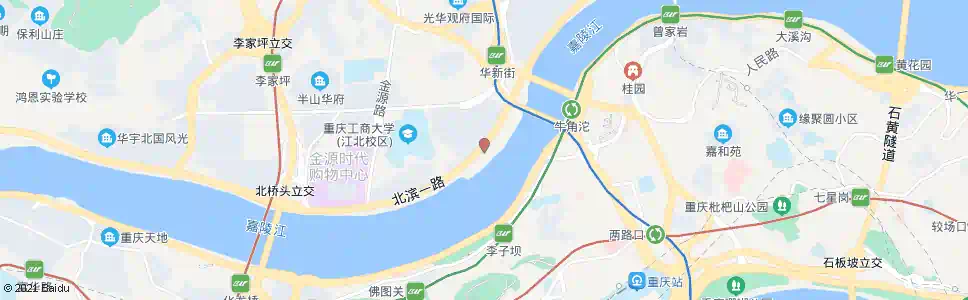 重庆两棵树_公交站地图_重庆公交_妙搜公交查询2025