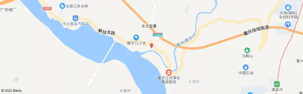 重庆狮子口小学_公交站地图_重庆公交_妙搜公交查询2025