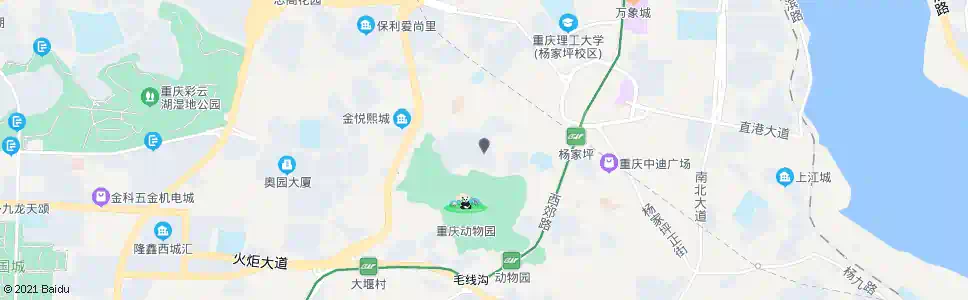 重庆恒大绿洲_公交站地图_重庆公交_妙搜公交查询2025