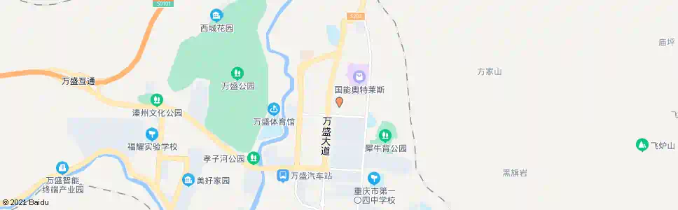 重庆子如广场_公交站地图_重庆公交_妙搜公交查询2025