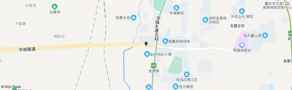 重庆阳光小镇_公交站地图_重庆公交_妙搜公交查询2025