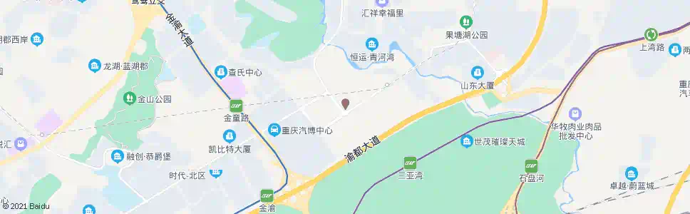重庆泰山电缆_公交站地图_重庆公交_妙搜公交查询2025