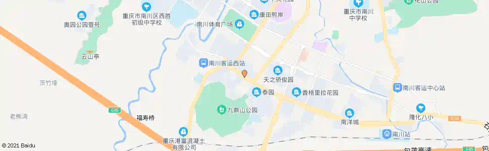 重庆恺撒皇庭_公交站地图_重庆公交_妙搜公交查询2025