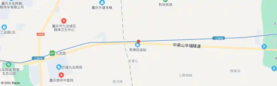 重庆冒水湾(公路监控站)_公交站地图_重庆公交_妙搜公交查询2025