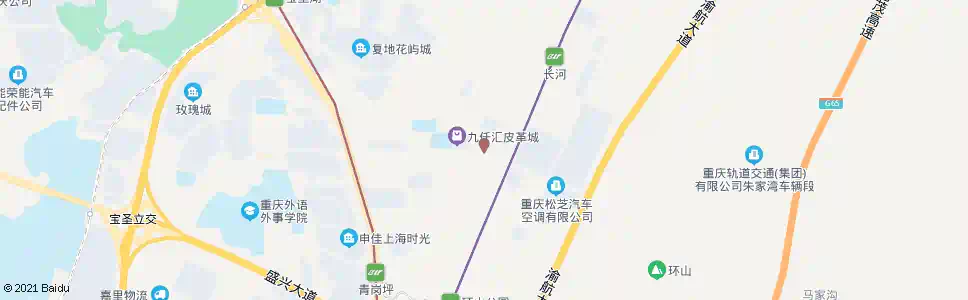 重庆华羽厂_公交站地图_重庆公交_妙搜公交查询2025
