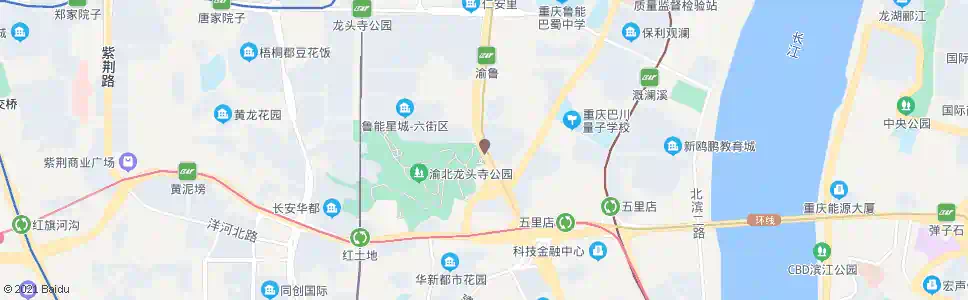 重庆龙头寺公园东门_公交站地图_重庆公交_妙搜公交查询2025