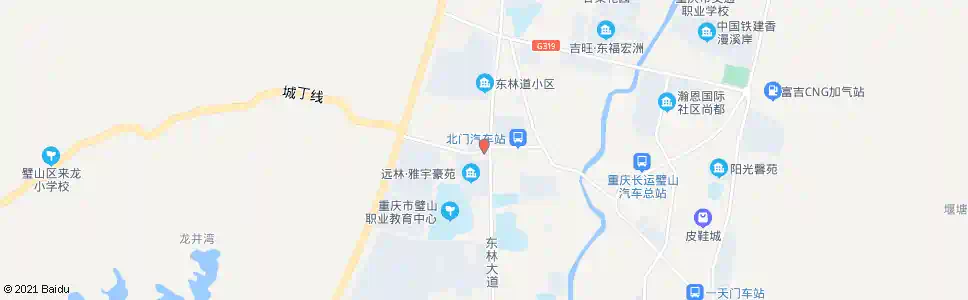 重庆城丁路口_公交站地图_重庆公交_妙搜公交查询2025