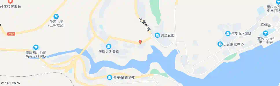 重庆流水大桥_公交站地图_重庆公交_妙搜公交查询2025