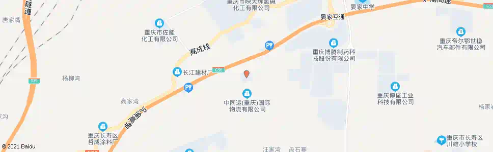 重庆环球石化_公交站地图_重庆公交_妙搜公交查询2025