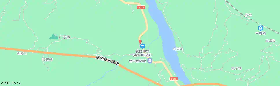 重庆棉花坝路口_公交站地图_重庆公交_妙搜公交查询2025