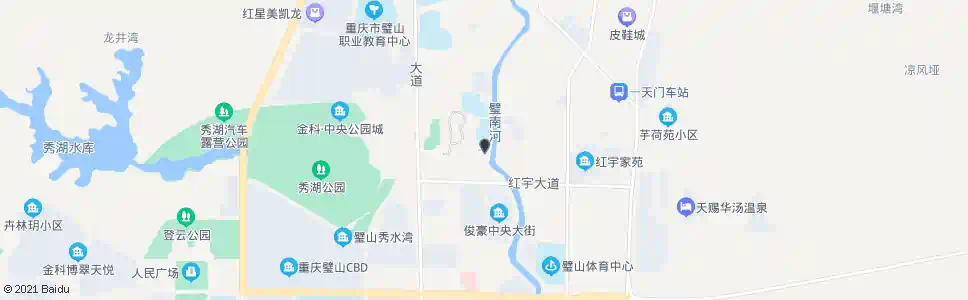 重庆南关社区_公交站地图_重庆公交_妙搜公交查询2025